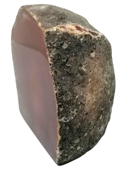 Achátová pecka hnědá, váha 317 g