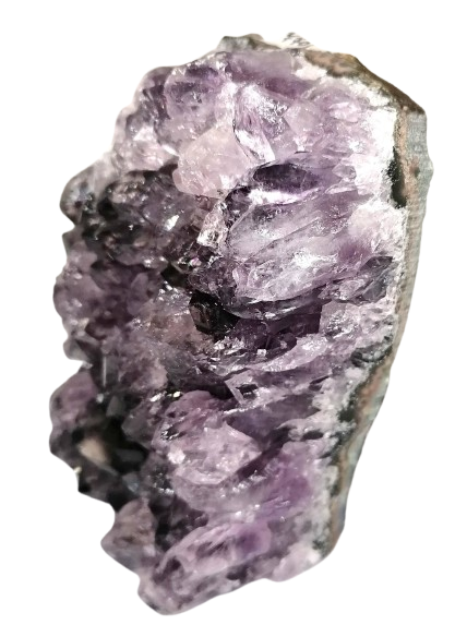Ametystová geoda, velké krystaly 770 g 