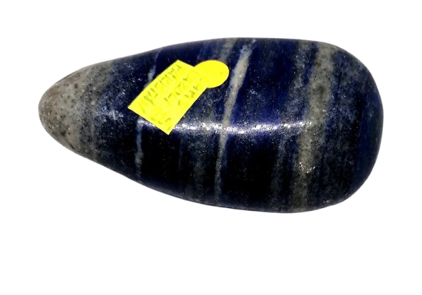 Lapis lazuli, 154 g s vyvrtaným otvorem