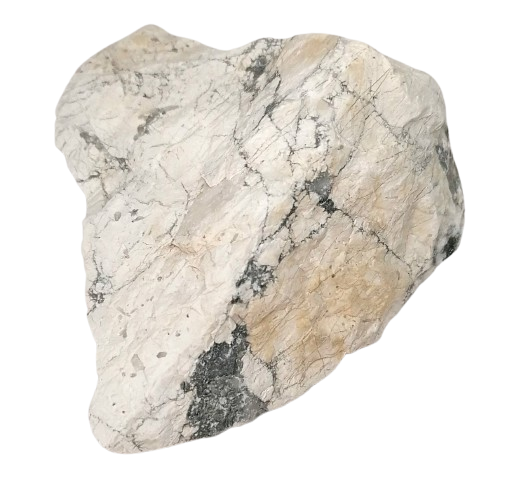 Magnezit natur ze Zimbabwe (383 g) | velký surový kámen pro očistu a harmonii