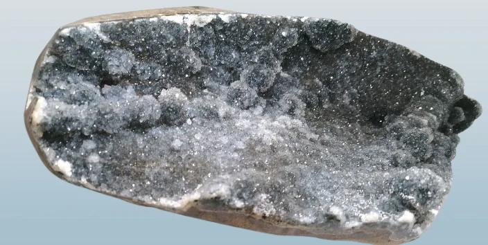 Ametystová geoda s povlakem kalcitu, exkluzivní kus 4,95 kg