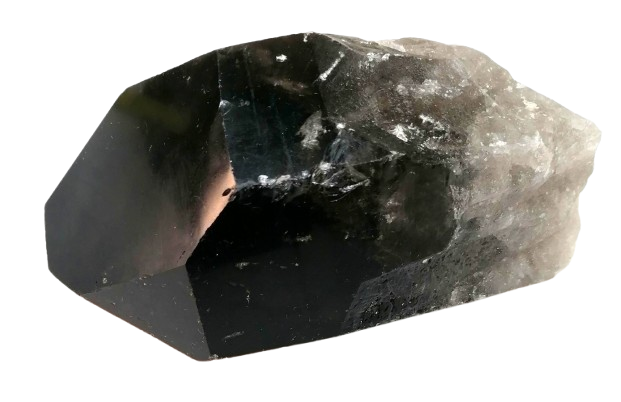 Záhnědový hrot 13 cm, 940 g – silný ochranný krystal pro očistu a uzemnění