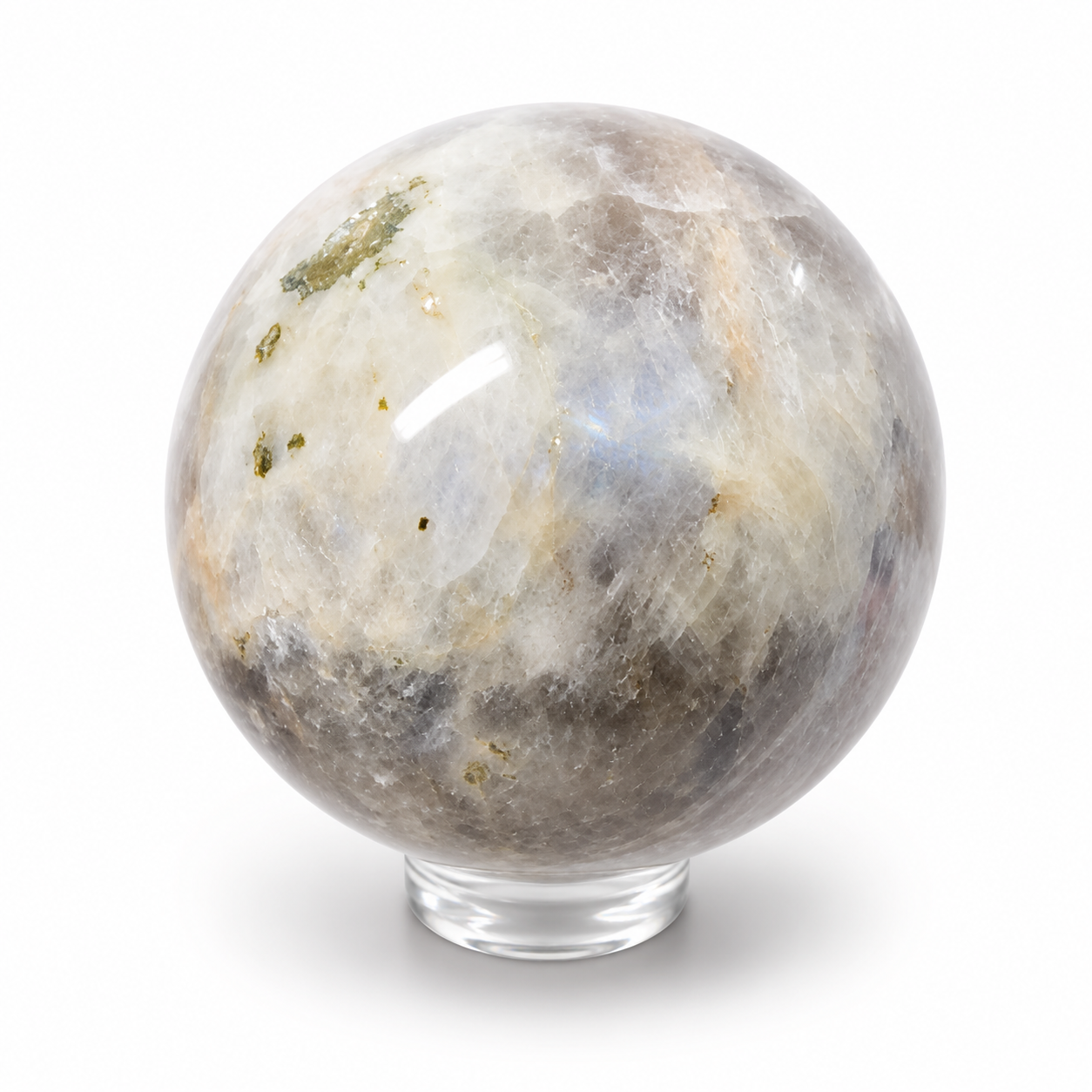 Měsíční kámen koule 365 g/6,4 cm/