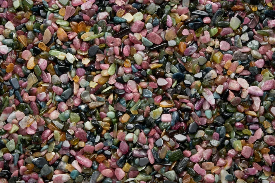 Turmalín mix, chips 4-8 mm, 30g