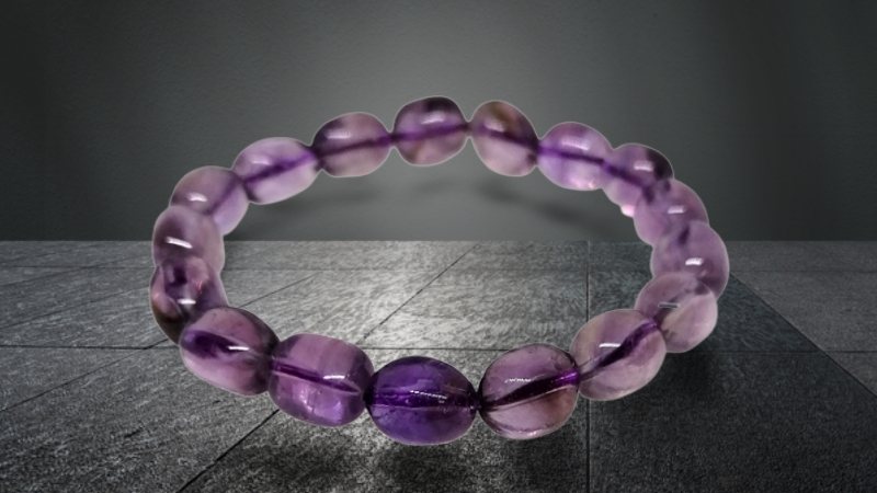 Ametystový, luxusní náramek