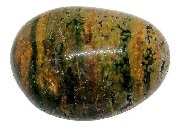 Achát pestrý, velký jumbo kus 222g