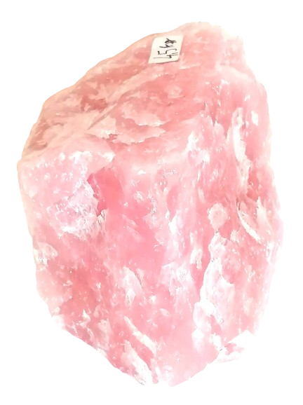 Růženín – přírodní blok 4,5 kg | Surový kámen lásky a harmonie
