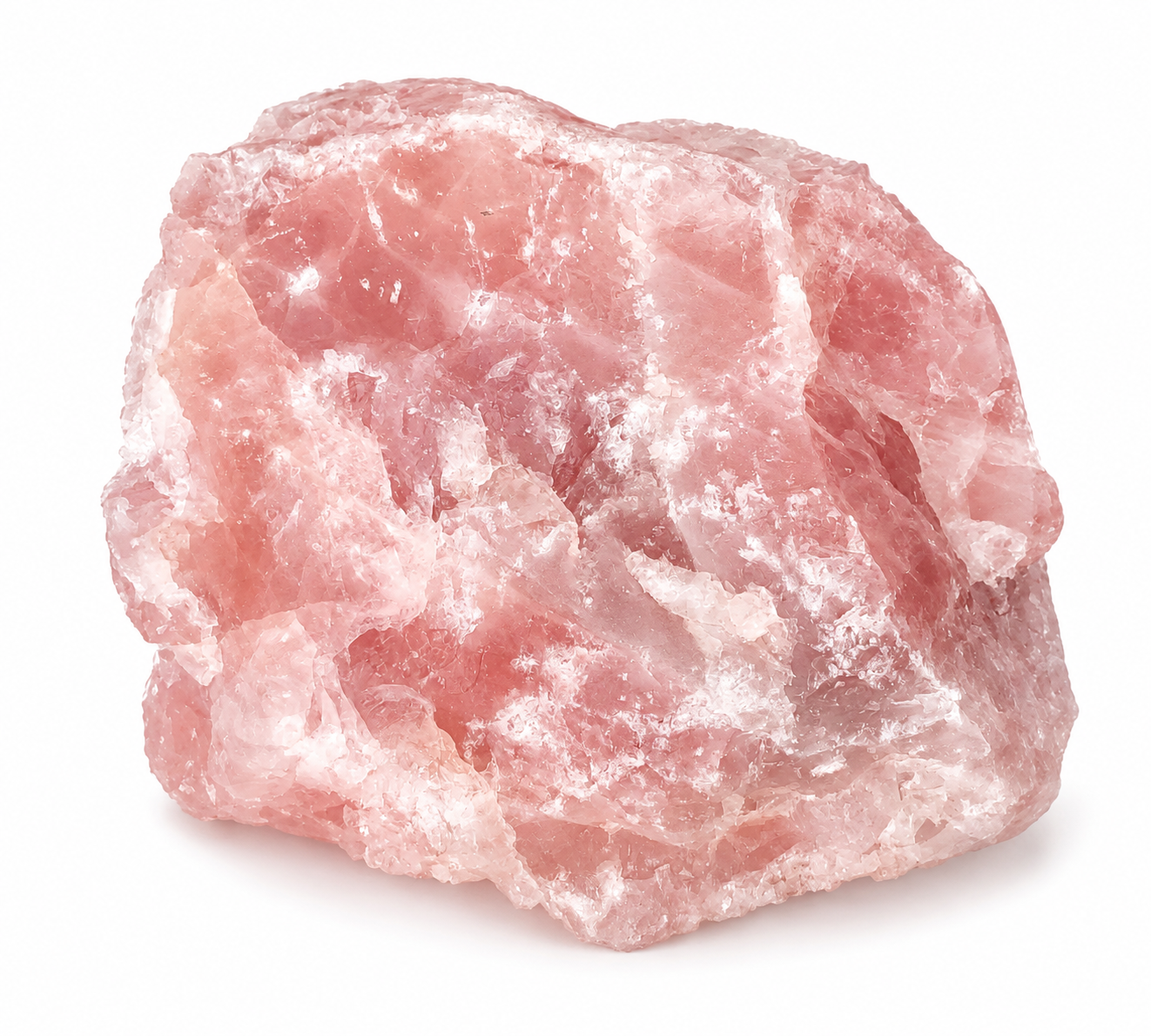 Růženín – přírodní blok 3,3 kg | Surový kámen lásky a harmonie