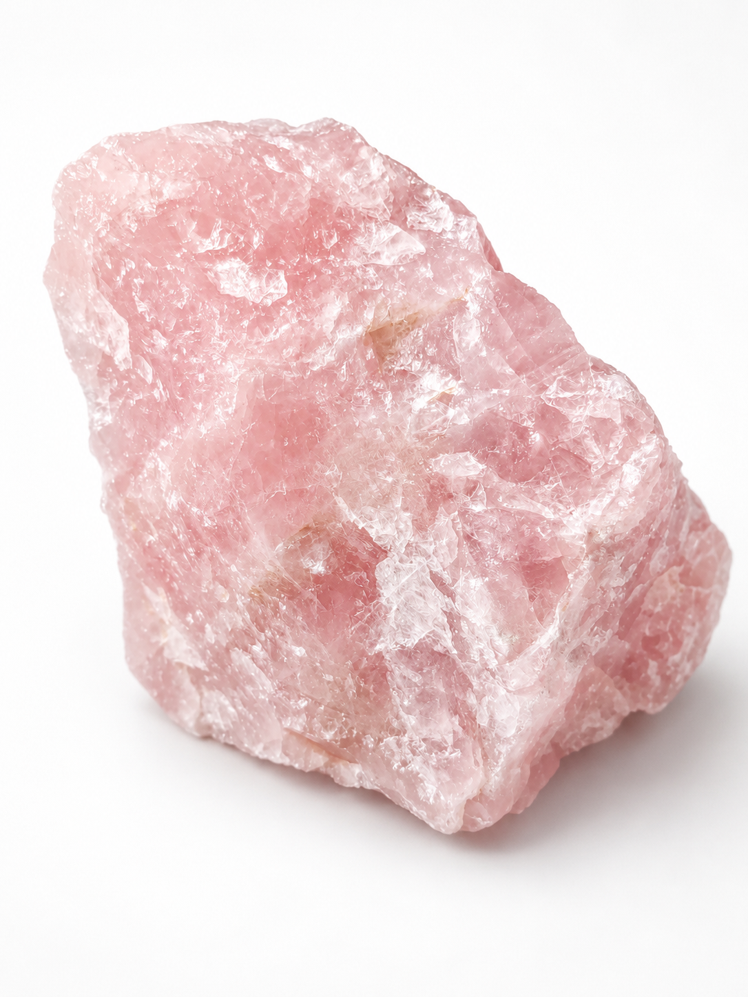 Růženín – přírodní blok 3,2 kg | Surový kámen lásky a harmonie
