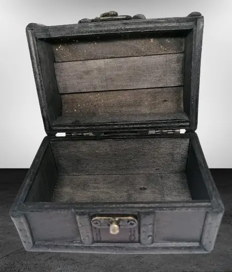 Dřevěná truhlička 16x11x10 cm