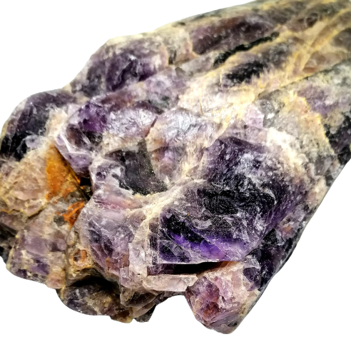 Ametyst BAHIA natur spojené hroty obří drůzy, 1,6 kg