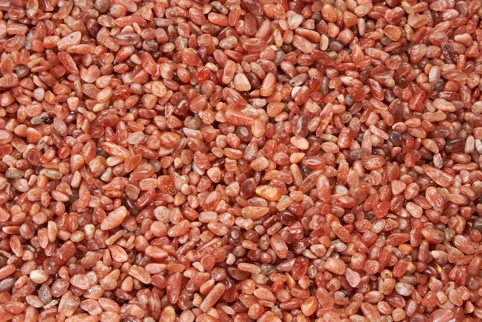 Sluneční kámen chips 6-12mm, 50 gramů