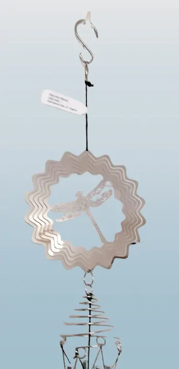 Harmonizační spirála se zvonkohrou a vážkou