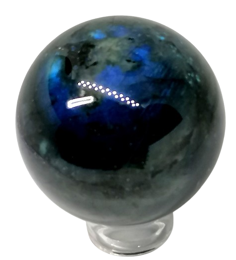 Labradorit koule v AA kvalitě, 380 g - 6,4 cm