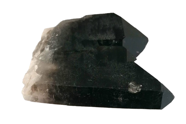 Záhnědová drůza trojhrot z Brazílie 513 g (9,5 × 11 × 3,5 cm)