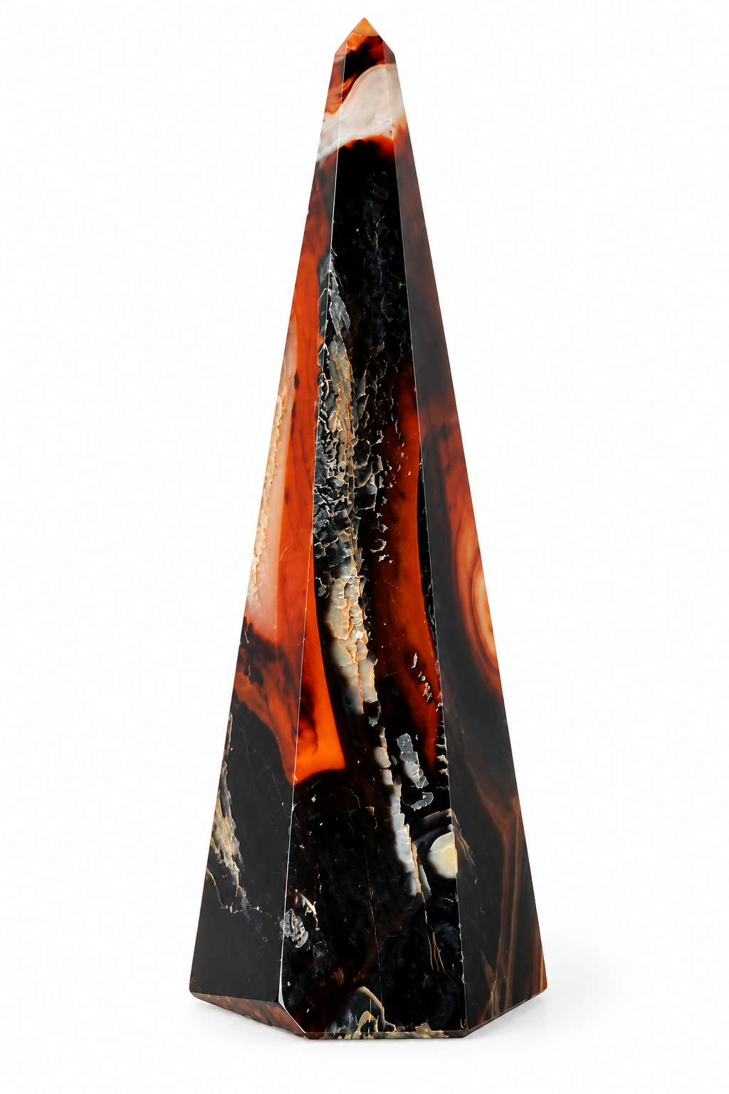 Achátová špice 13,5 cm, 179 g z Madagaskaru
