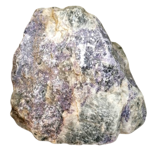 Lepidolit přírodní AA kvalita (2,9 kg, 18 × 15 × 10 cm) | velký surový kus