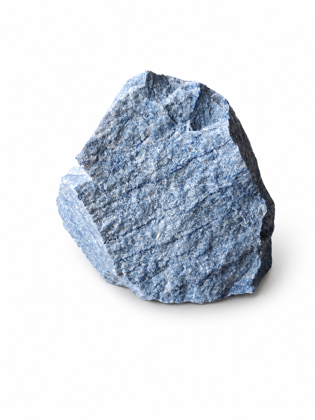 Modrý křemen surový obří blok 8,7 kg (20 x 16 x 23 cm) – kámen klidu z Brazílie