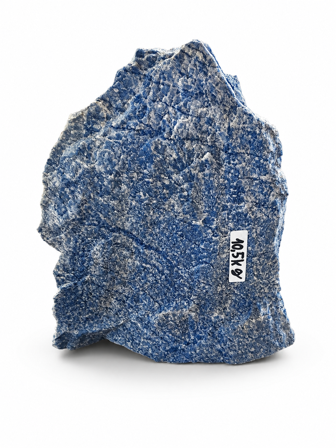 Modrý křemen surový obří blok 10,5 kg (29x13x34 cm) – kámen klidu z Brazílie