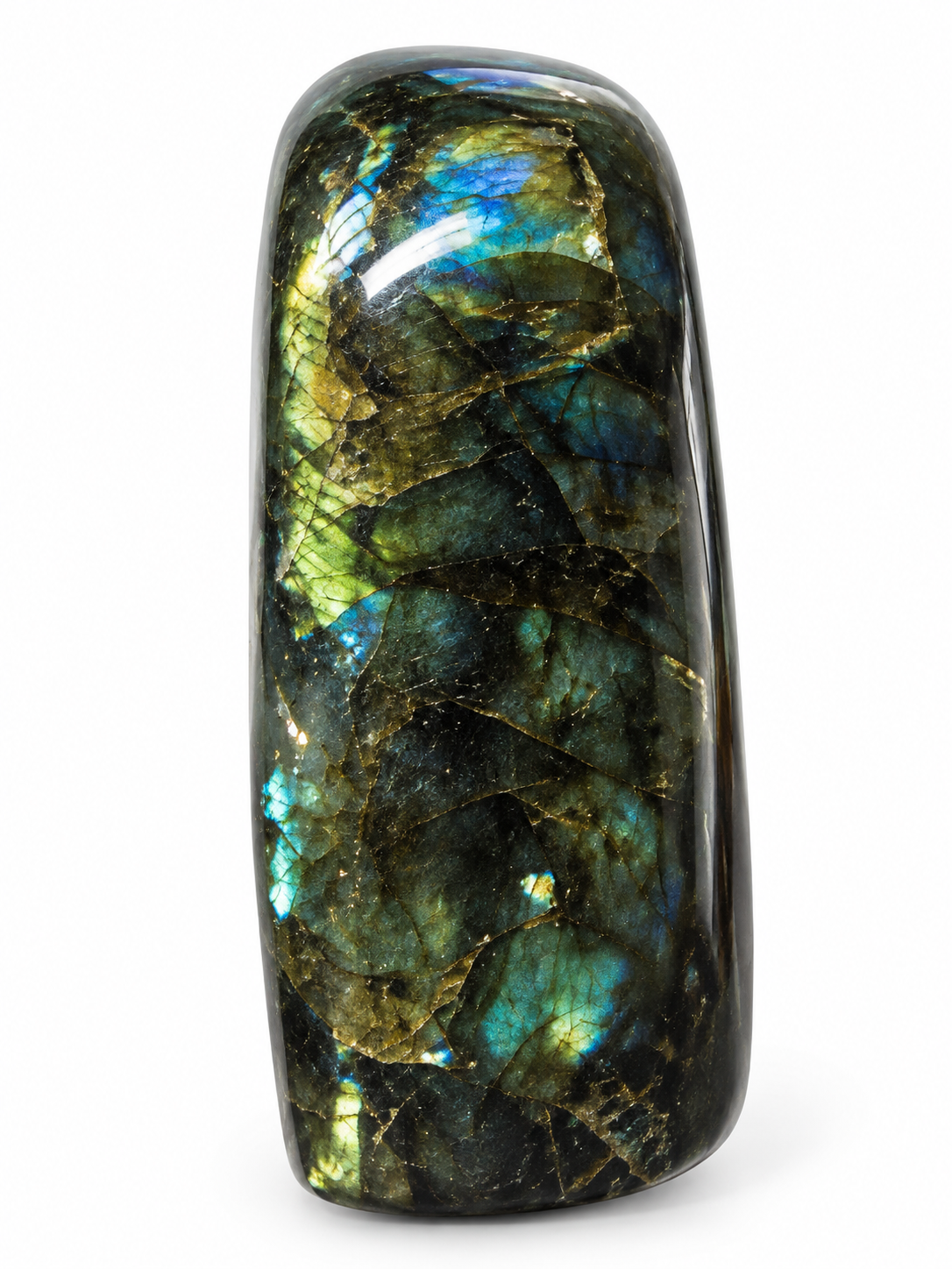 Labradorit obelisk z Madagaskaru 454 g