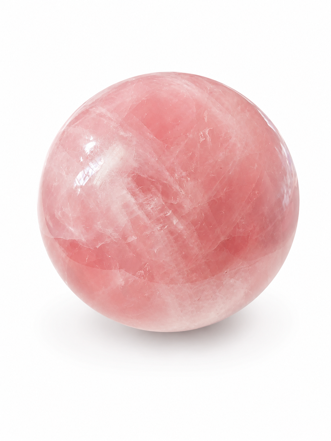 Růženínová koule XXL 1,8 kg / cca 10,8 cm – láska, harmonie a něžná energie