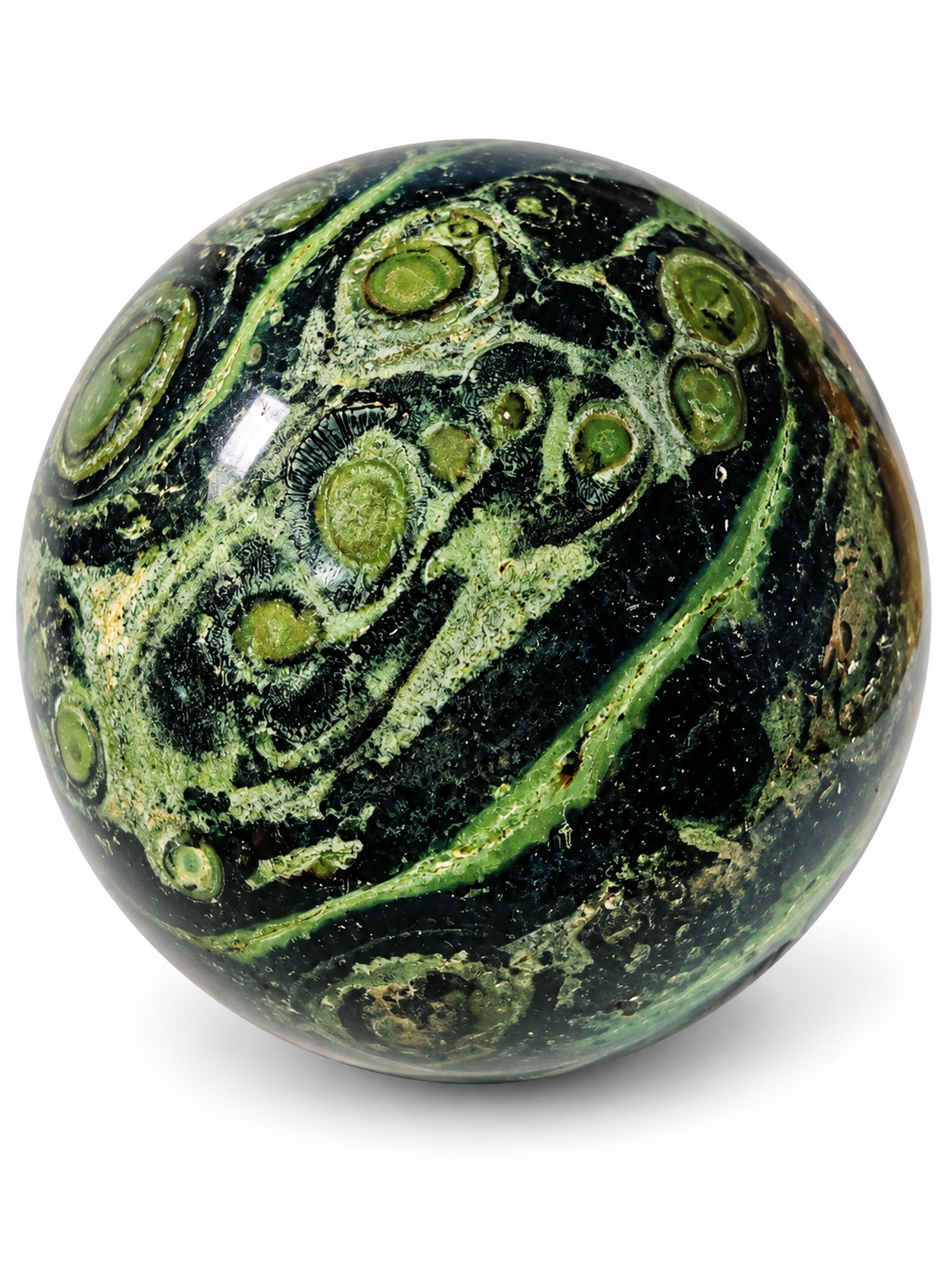 Kambaba – velká leštěná koule 360 g / cca 6,3 cm