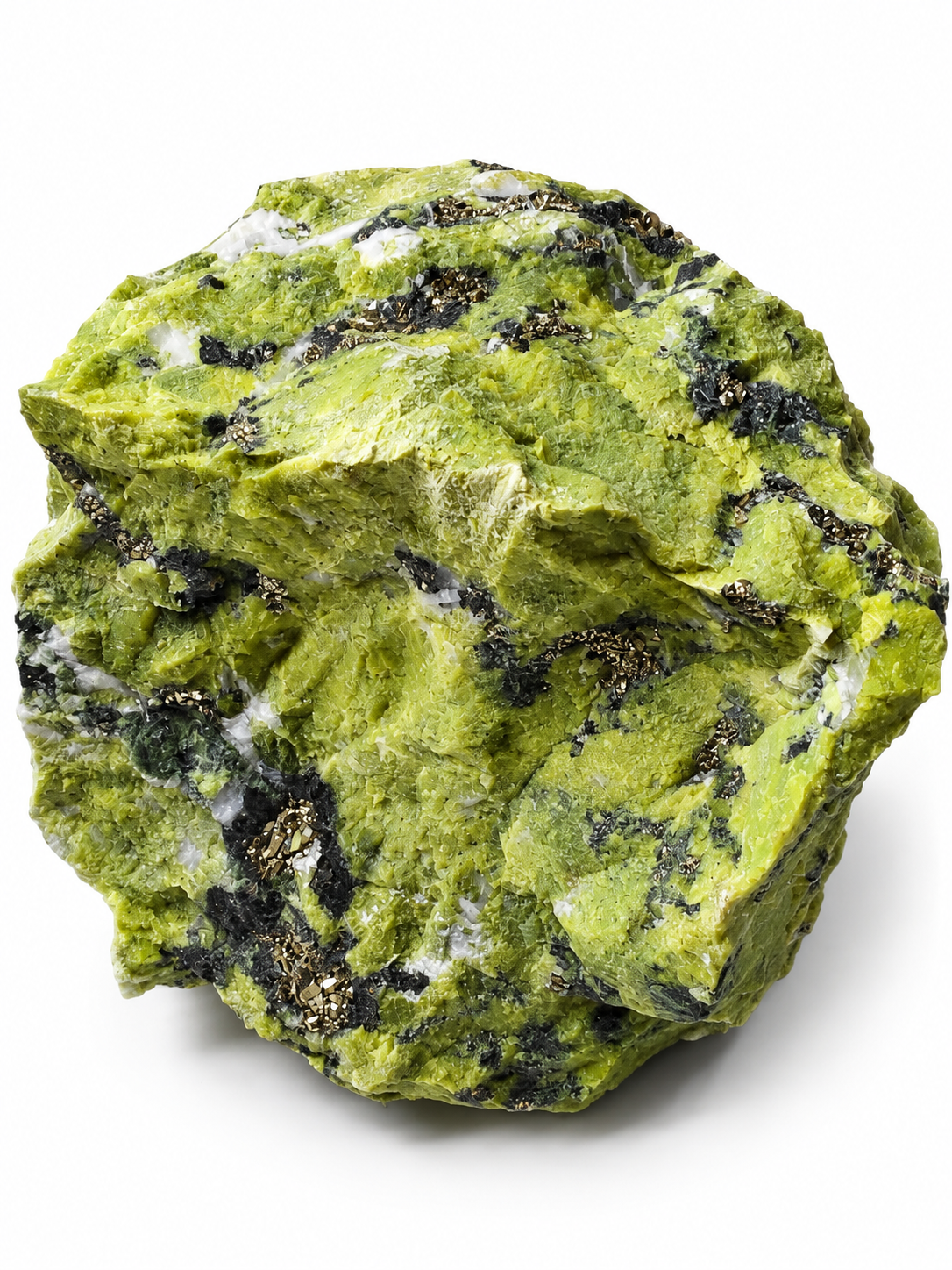 Serpentin s pyritem – Peru | 1,39 kg