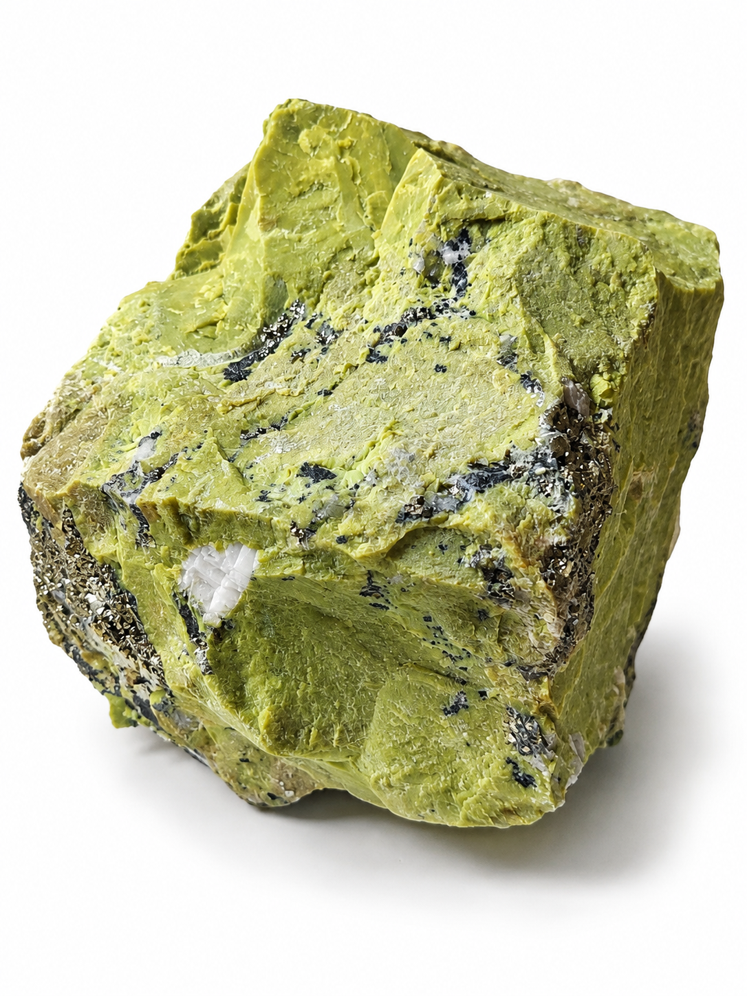 Serpentin s pyritem – Peru | 2,17 kg