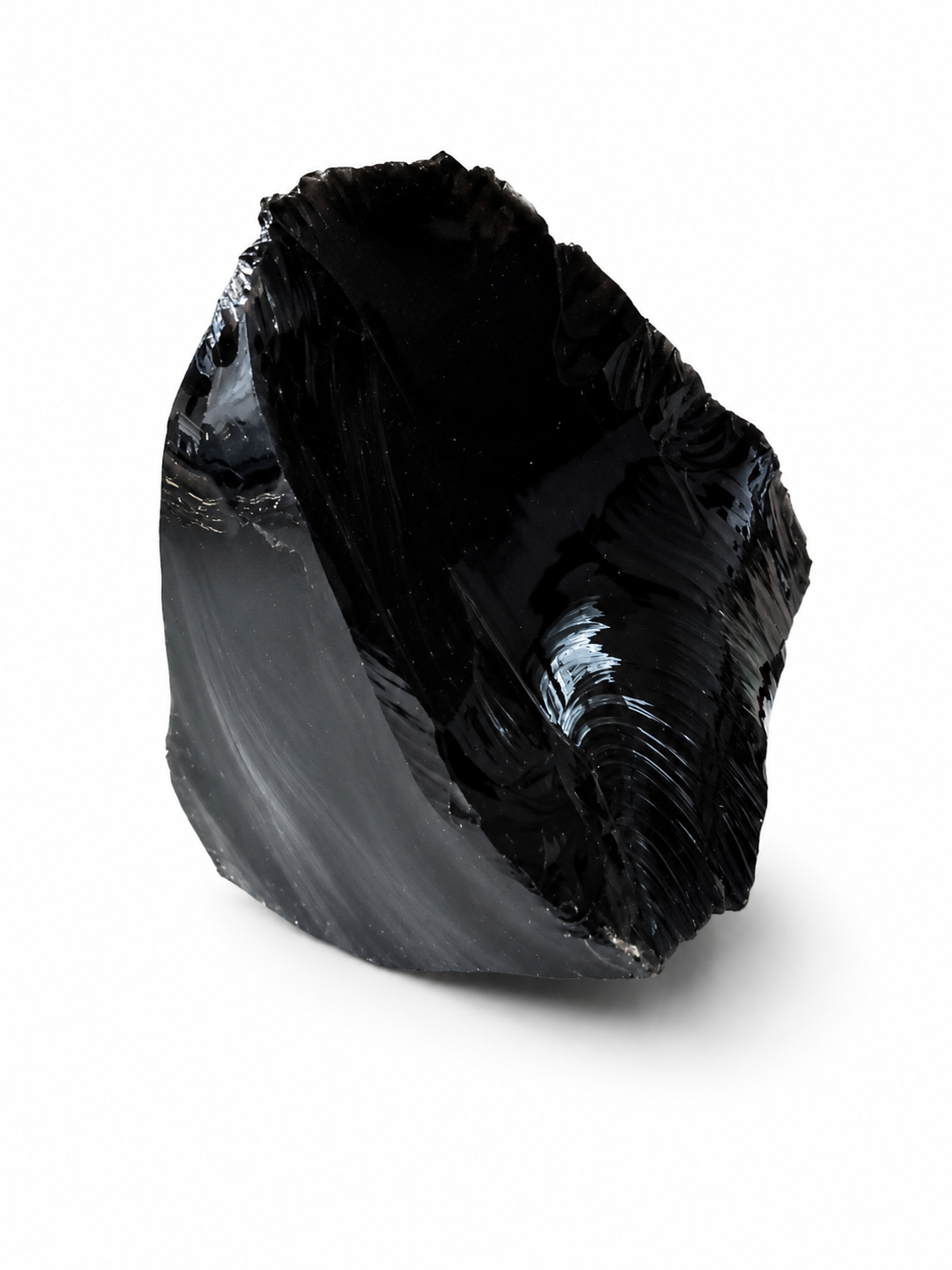 Černý přírodní obsidián 1,2 kg – silný ochranný kámen pro očistu a uzemnění
