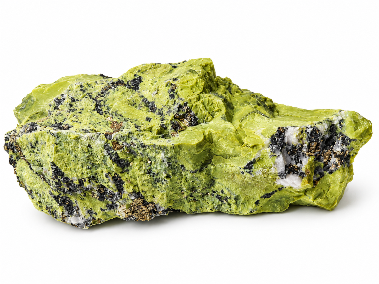 Serpentin s pyritem – Peru | 1,9 kg