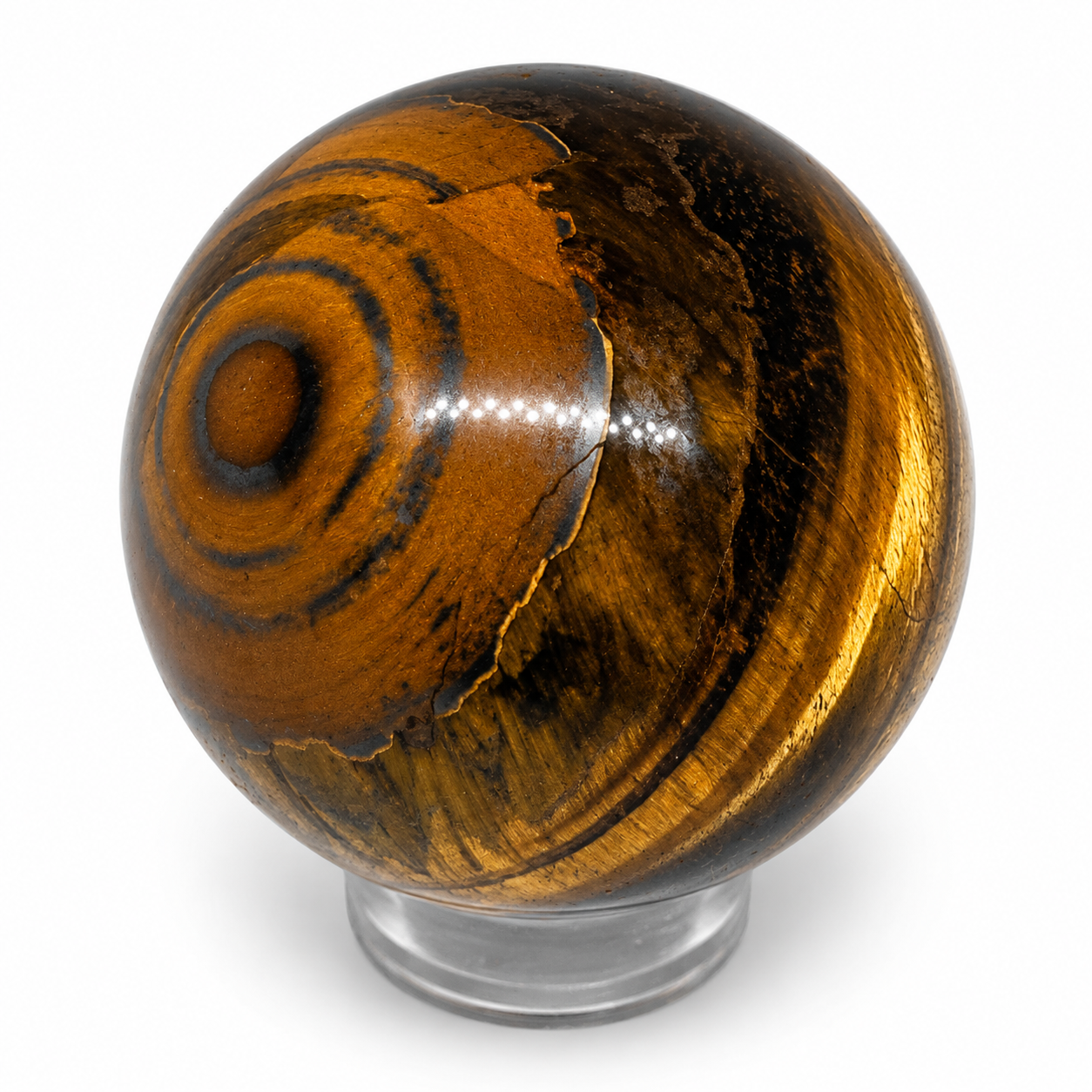 Tygří oko koule 4,9 cm, 174 g