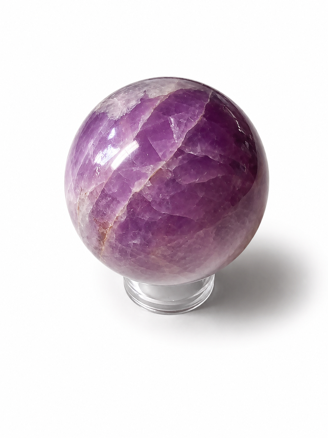 Kunzit koule XL 391 g /6,2 cm/