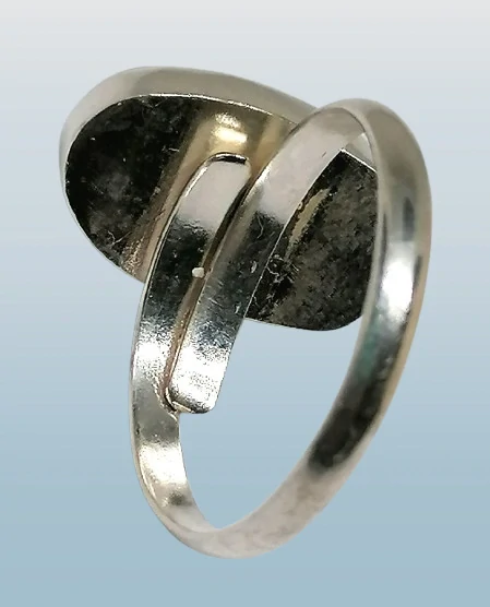 Larimarový prsten AAA kvality – luxusní kámen s nastavitelnou velikostí