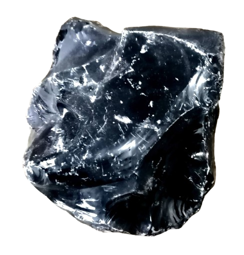Obsidián černý – ochranný přírodní kámen 6,6 kg