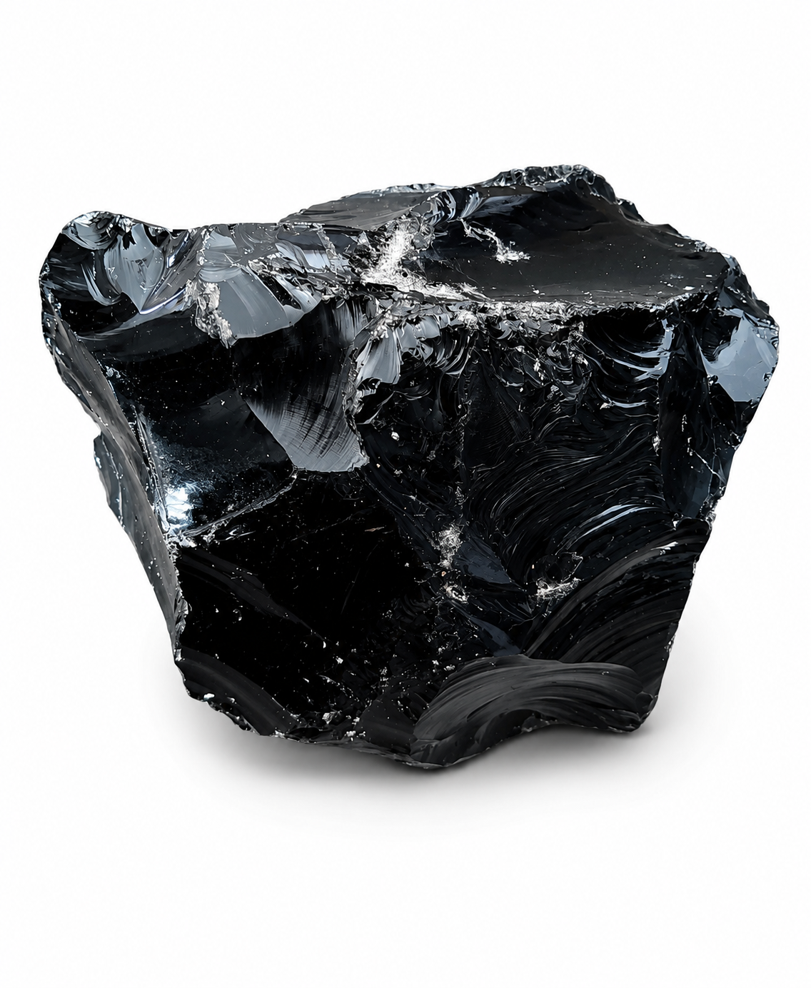 Obsidián černý – ochranný přírodní kámen 7,8 kg