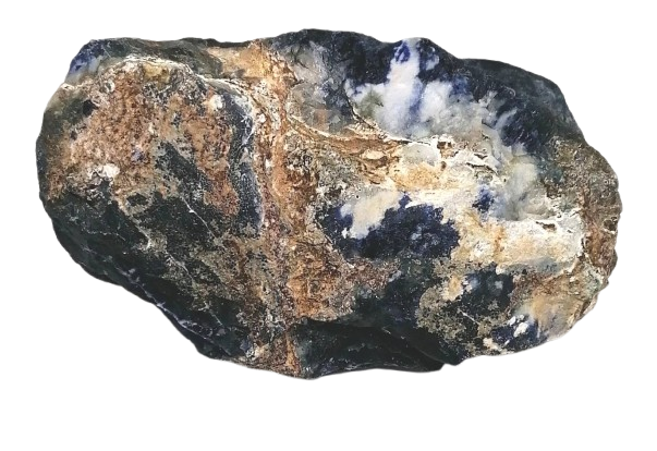 Sodalit obří kus 410 g – přírodní minerál
