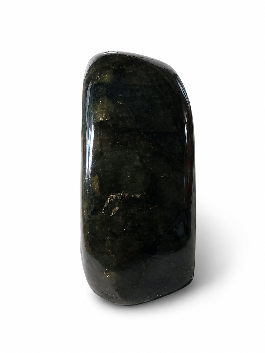 Labradorit obelisk v AA kvalitě z Madagaskaru 495 g