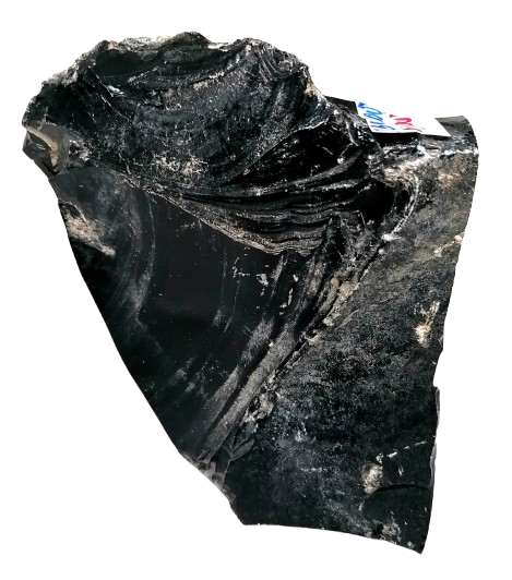 Kouřový obsidián – přírodní blok 1 kg pro silnou ochranu a uzemnění