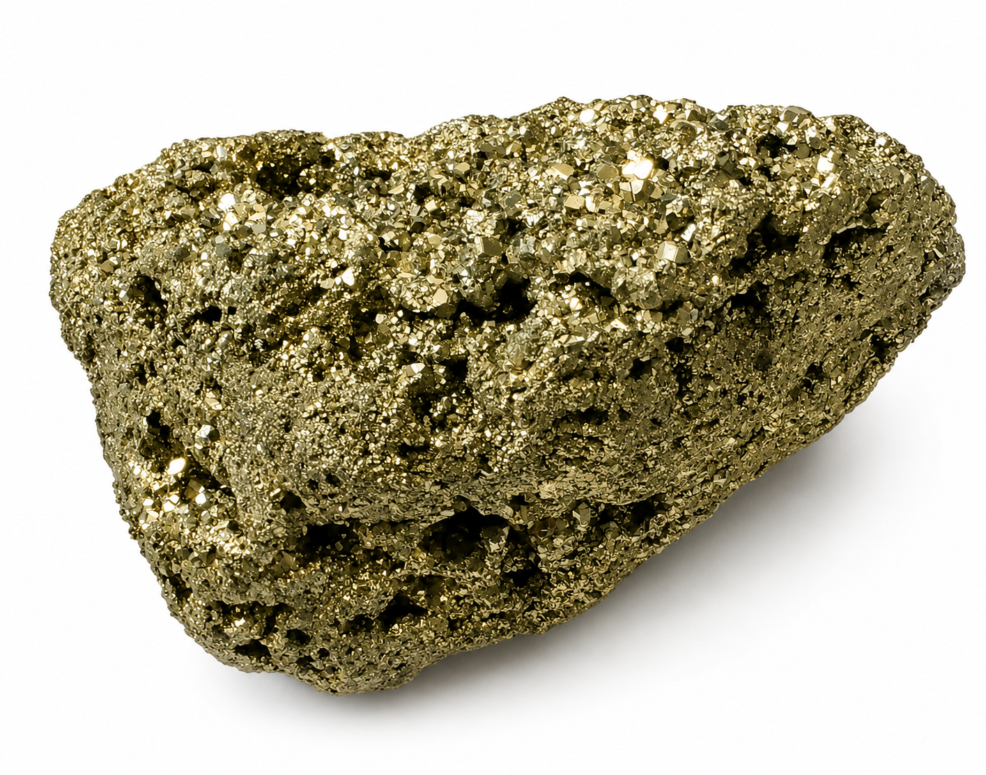 Pyrit přírodní AA kvalita – surový minerál 630 g pro sběratele a esoteriku