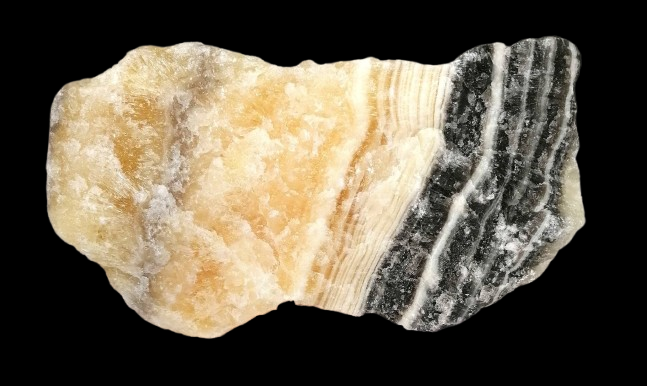 Kalcit pruhovaný z Mexika, přírodní 1,37 kg