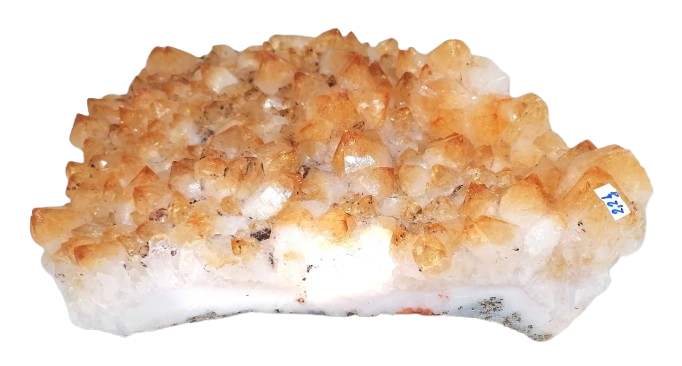 Citrínová drůza 2,2 kg – přírodní kámen hojnosti, energie a ochrany prostoru