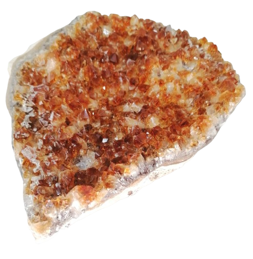 Citrínová drúza 1,5 kg – přírodní polodrahokam pro energii, hojnost a feng shui