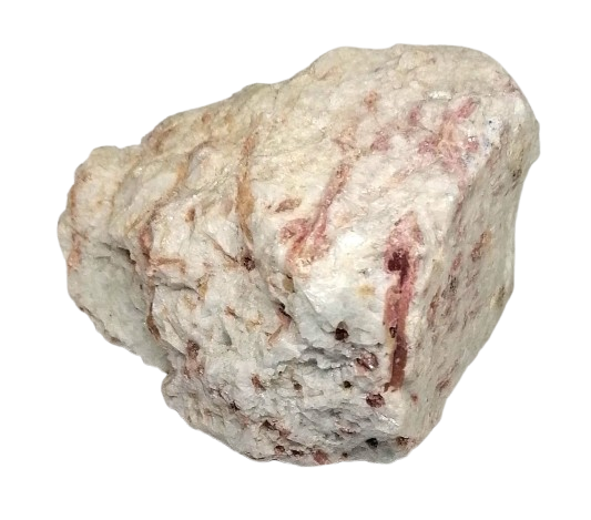 Rubelit v křemeni 500 g,světlejší - výprodej