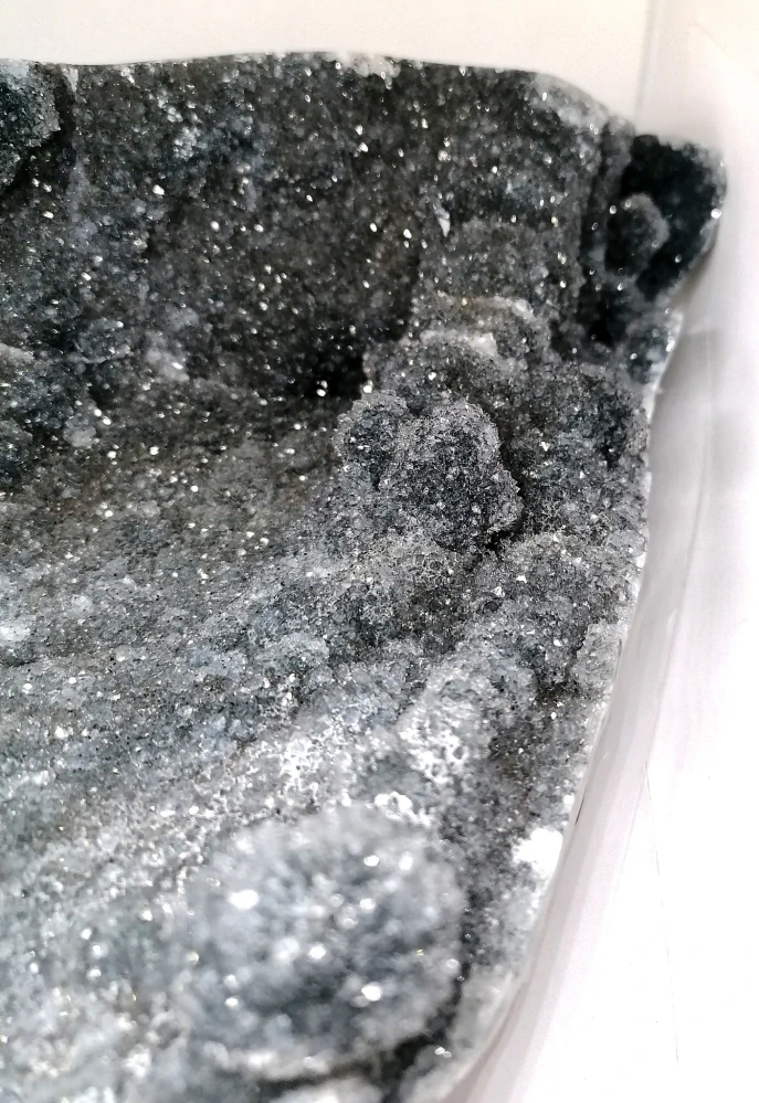 Ametystová geoda s povlakem kalcitu, exkluzivní kus 4,95 kg