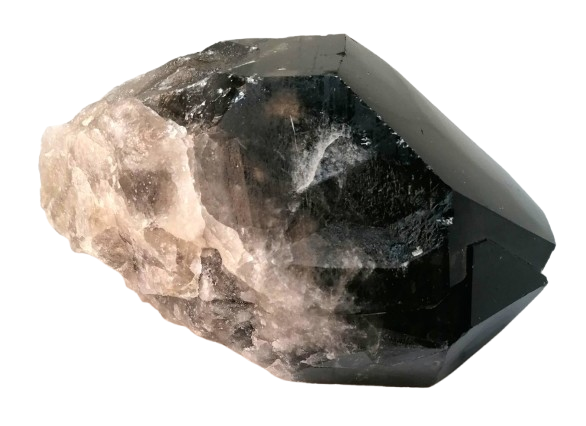 Záhnědový hrot 13 cm, 940 g – silný ochranný krystal pro očistu a uzemnění