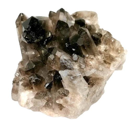 Záhněda přírodní krystal 315 g – silný harmonizační kámen pro feng shui a esoteriku