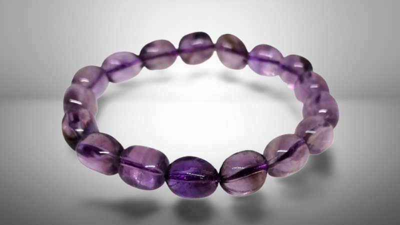 Ametystový, luxusní náramek