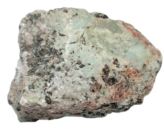 Larimar surový, dovezený z Dominikánské republiky 107g