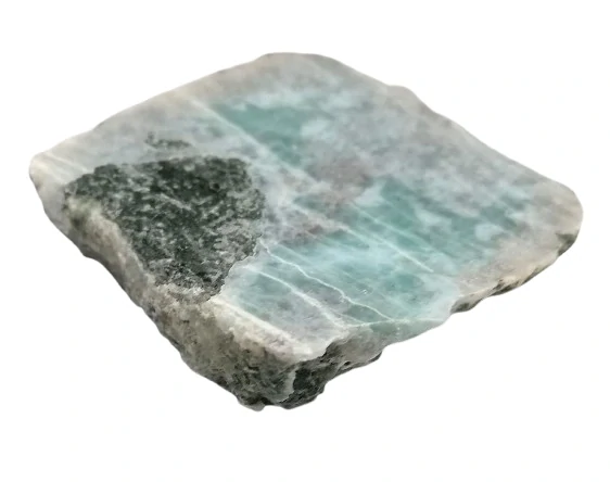 Larimar plátek leštěný z jedné strany 83 g