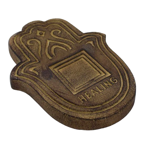 Podložka na Kadidlo, hnědá, 23 x 17 cm